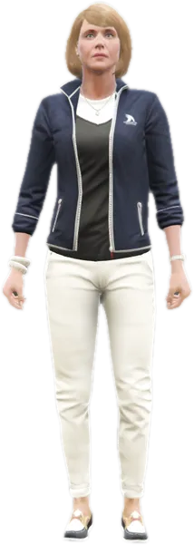 Transparent PNG of the GTA V ped csb_abigail