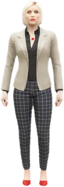 Transparent PNG of the GTA V ped csb_agatha