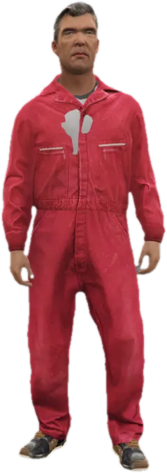 Transparent PNG of the GTA V ped csb_agent