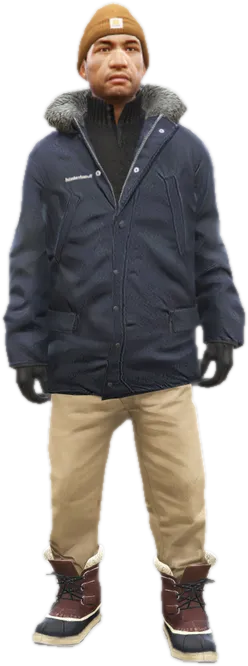 Transparent PNG of the GTA V ped csb_chin_goon
