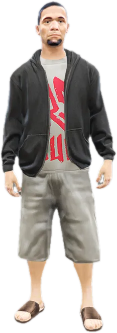 Transparent PNG of the GTA V ped csb_fos_rep