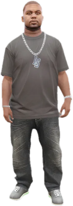 Transparent PNG of the GTA V ped csb_g