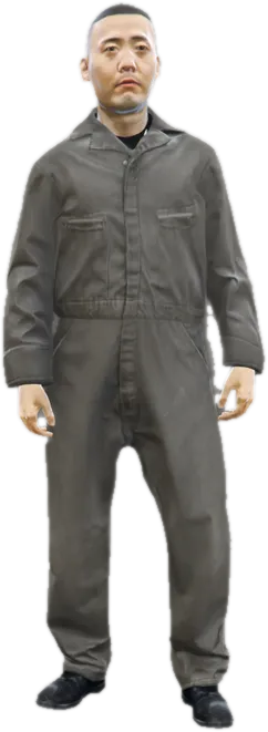 Transparent PNG of the GTA V ped csb_hao