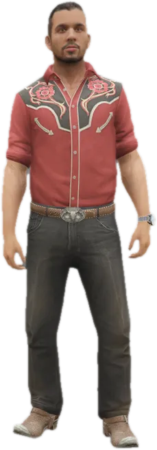 Transparent PNG of the GTA V ped csb_oscar