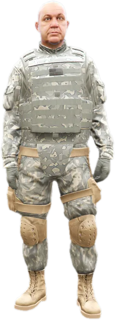 Transparent PNG of the GTA V ped csb_ramp_marine