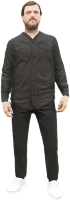 Transparent PNG of the GTA V ped csb_sol