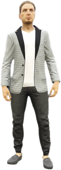 Transparent PNG of the GTA V ped csb_tonyprince
