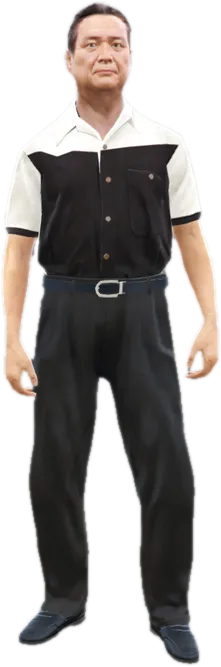 Transparent PNG of the GTA V ped g_m_m_chiboss_01