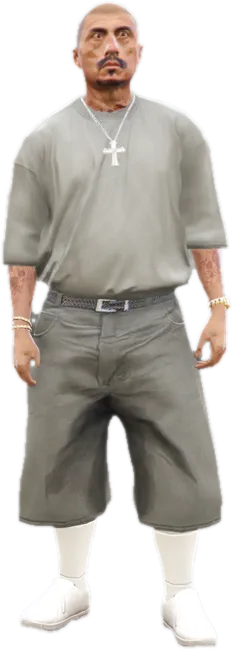 Transparent PNG of the GTA V ped g_m_m_mexboss_02