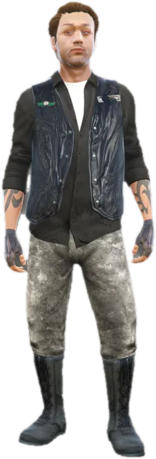 Transparent PNG of the GTA V ped g_m_y_lost_02