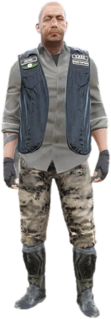 Transparent PNG of the GTA V ped g_m_y_lost_03