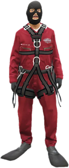 Transparent PNG of the GTA V ped hc_gunman