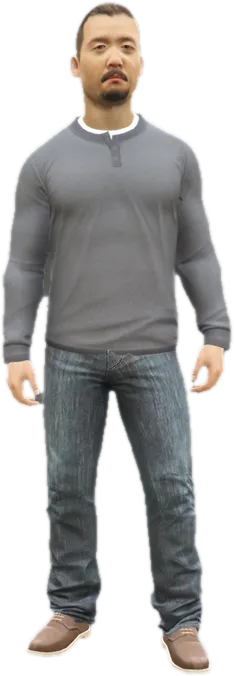 Transparent PNG of the GTA V ped ig_agent