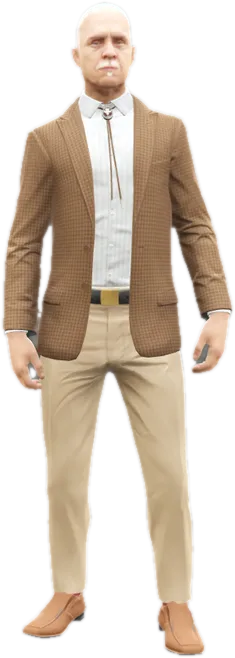 Transparent PNG of the GTA V ped ig_avery