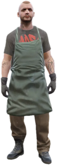 Transparent PNG of the GTA V ped ig_chef