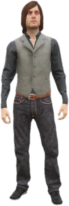 Transparent PNG of the GTA V ped ig_dale