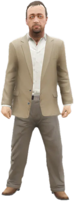 Transparent PNG of the GTA V ped ig_davenorton