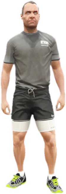 Transparent PNG of the GTA V ped ig_devin