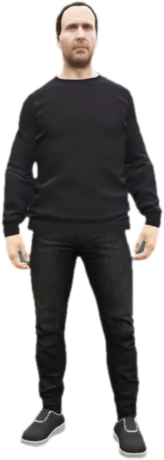 Transparent PNG of the GTA V ped ig_djsolmanager