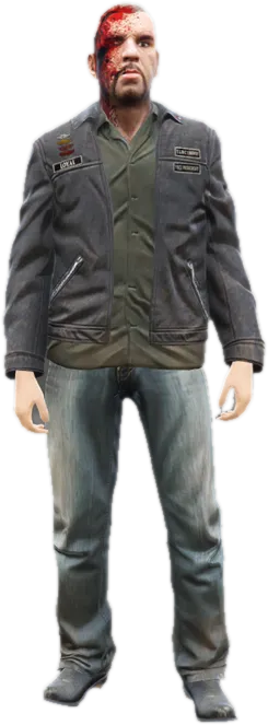 Transparent PNG of the GTA V ped ig_johnnyklebitz