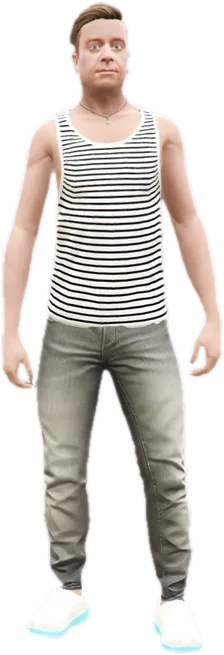 Transparent PNG of the GTA V ped ig_lazlow_2