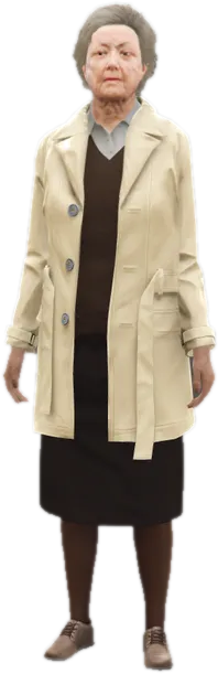 Transparent PNG of the GTA V ped ig_mrs_thornhill