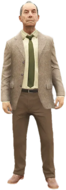 Transparent PNG of the GTA V ped ig_nigel