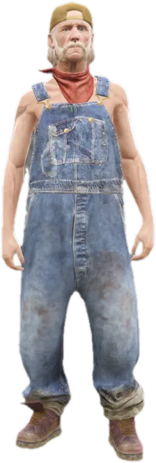 Transparent PNG of the GTA V ped ig_old_man2