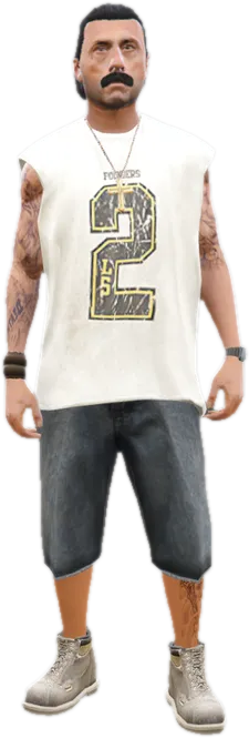 Transparent PNG of the GTA V ped ig_ortega