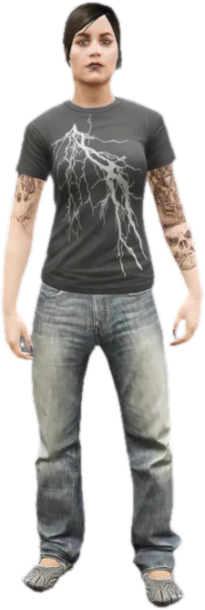 Transparent PNG of the GTA V ped ig_paige