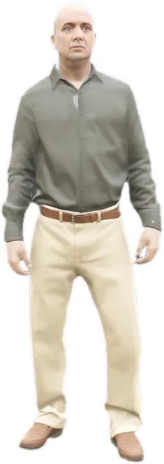 Transparent PNG of the GTA V ped ig_popov
