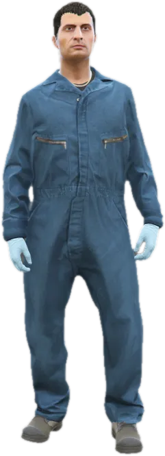 Transparent PNG of the GTA V ped ig_sacha