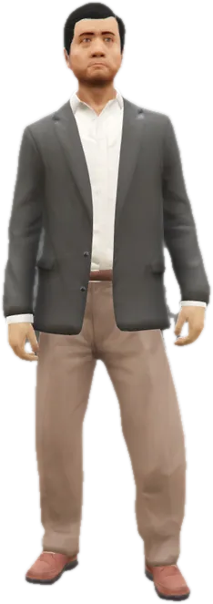 Transparent PNG of the GTA V ped ig_taostranslator