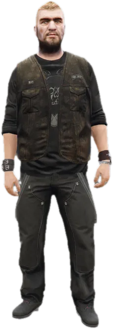 Transparent PNG of the GTA V ped ig_terry