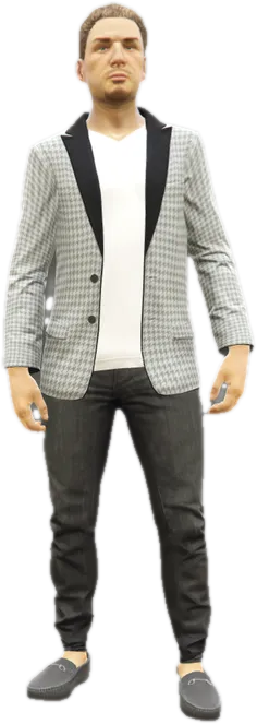 Transparent PNG of the GTA V ped ig_tonyprince