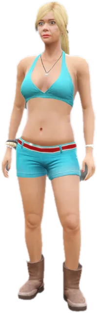 Transparent PNG of the GTA V ped ig_tracydisanto
