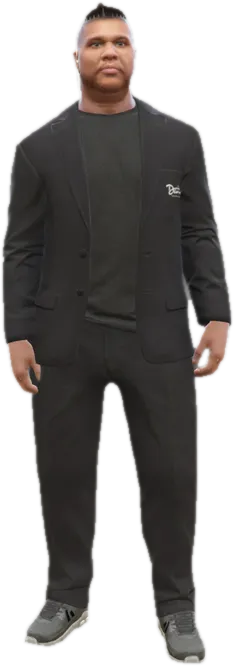 Transparent PNG of the GTA V ped ig_vincent