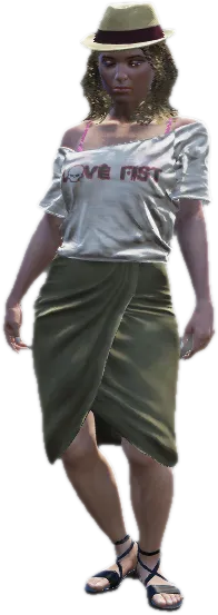 Transparent PNG of the GTA V ped lara2a