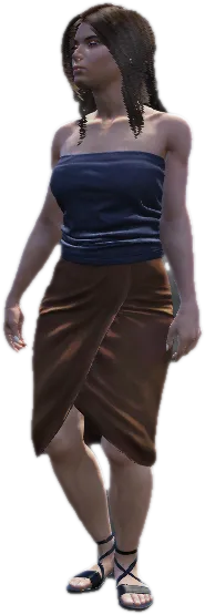 Transparent PNG of the GTA V ped lara2b