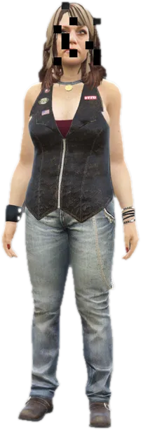 Transparent PNG of the GTA V ped mp_f_chbar_01