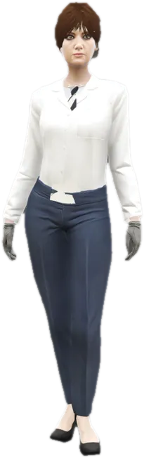 Transparent PNG of the GTA V ped mp_f_execpa_02