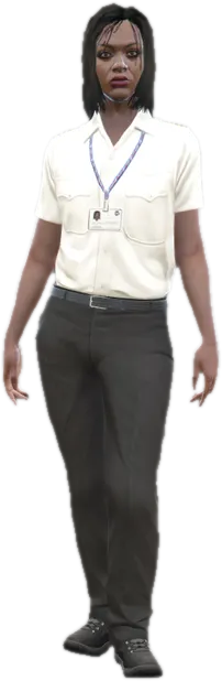 Transparent PNG of the GTA V ped mp_f_helistaff_01