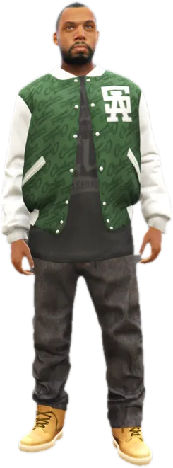 Transparent PNG of the GTA V ped mp_m_famdd_01