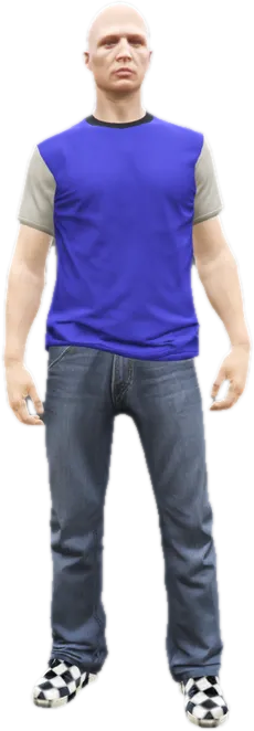 Transparent PNG of the GTA V ped mp_m_freemode_01