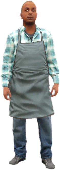 Transparent PNG of the GTA V ped mp_m_shopkeep_01
