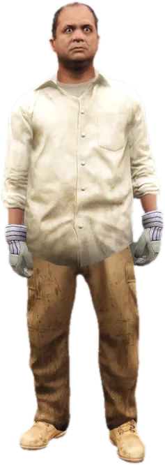 Transparent PNG of the GTA V ped mp_m_weed_01