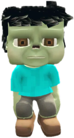 Transparent PNG of the GTA V ped nw_mczombiebaby