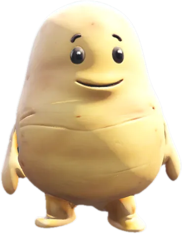 Transparent PNG of the GTA V ped nw_potato