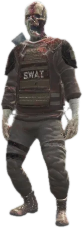 Transparent PNG of the GTA V ped nw_swatzombie1_1