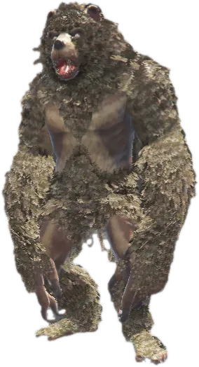Transparent PNG of the GTA V ped nw_werebear_1